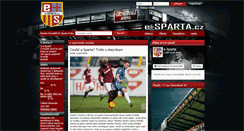 Desktop Screenshot of e-sparta.cz